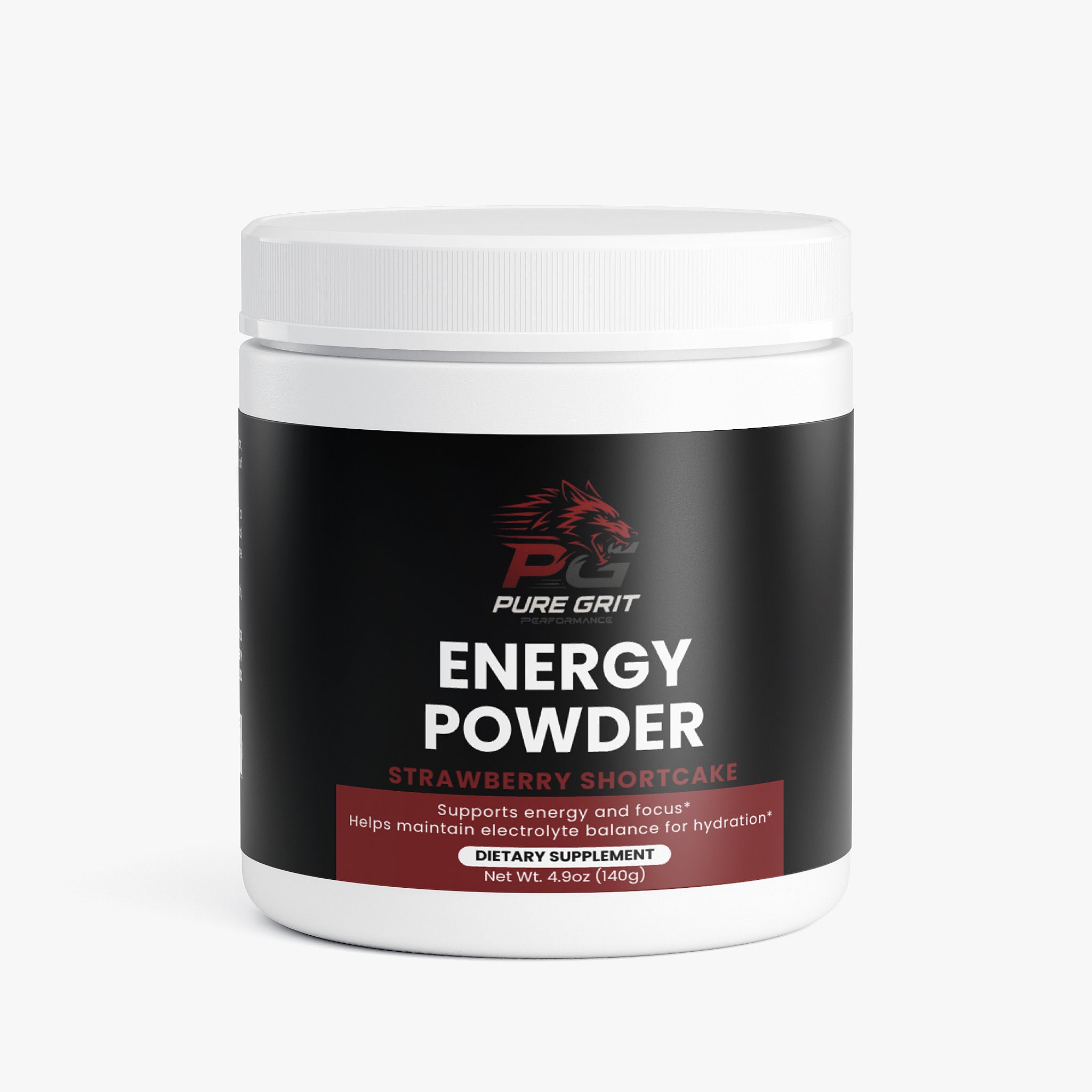 Energy Powder (Strawberry Shortcake)