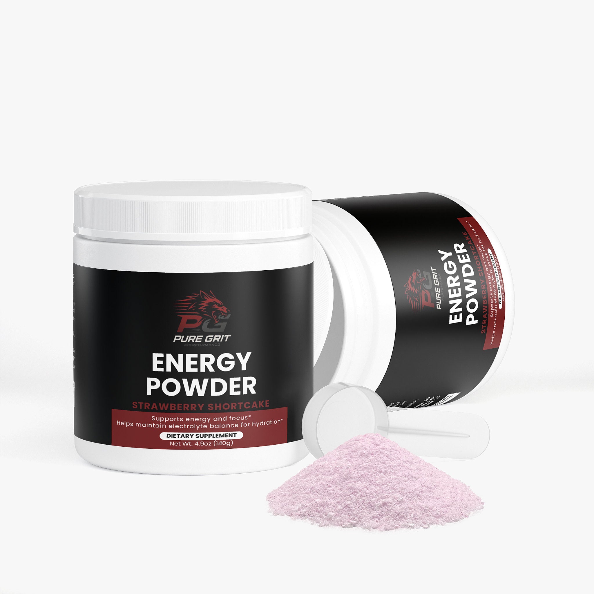 Energy Powder (Strawberry Shortcake)