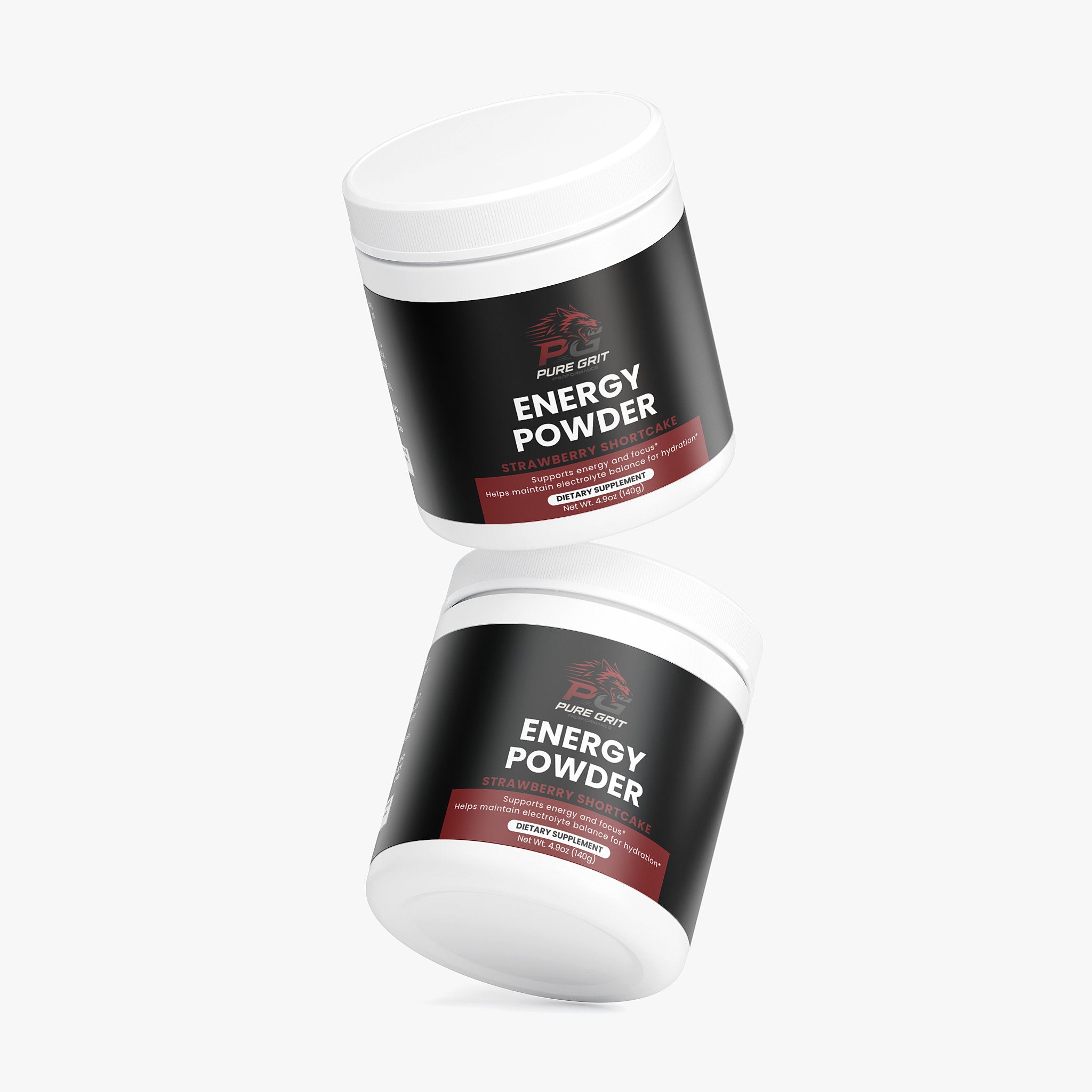 Energy Powder (Strawberry Shortcake)